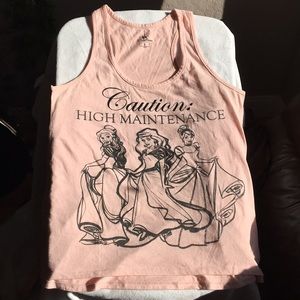 Disney Princess Racerback tank
